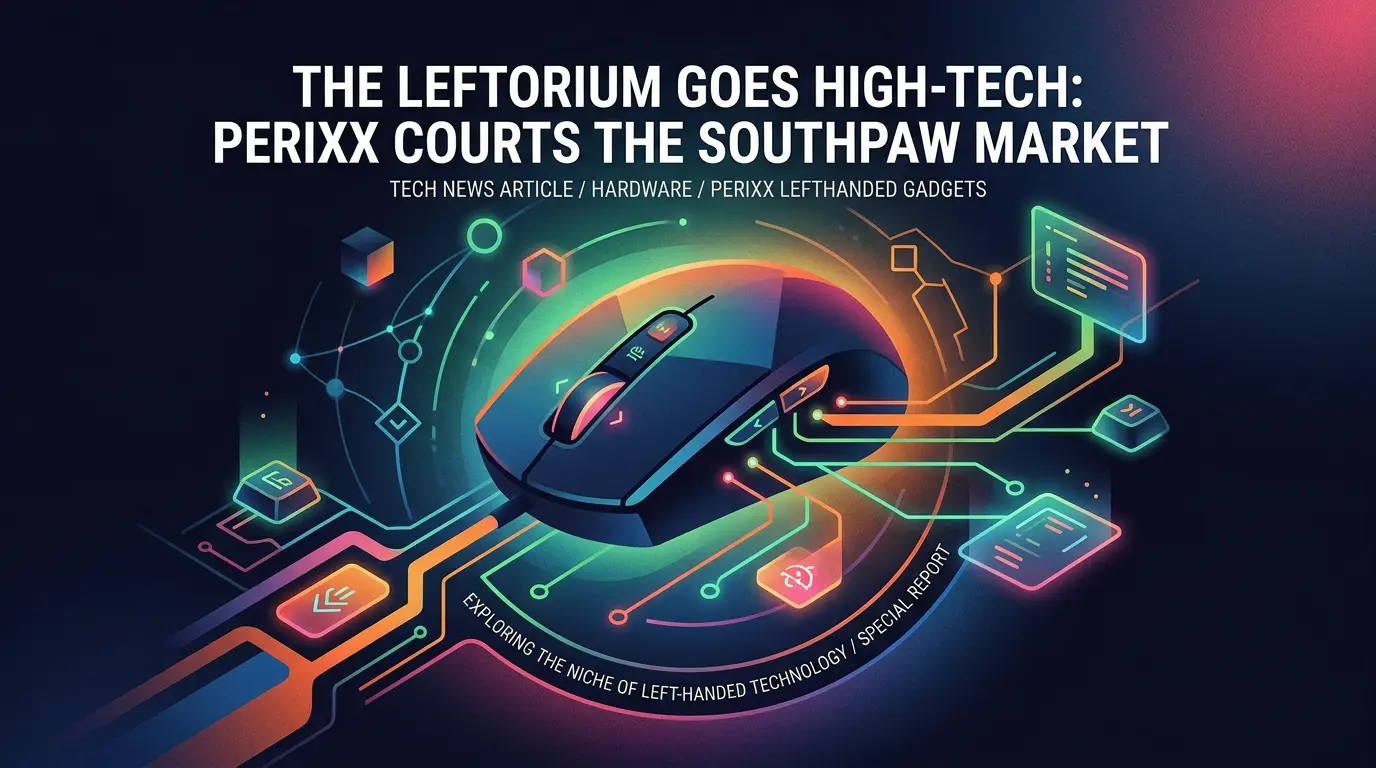 The Leftorium Goes High-Tech: Perixx Courts the Southpaw Market