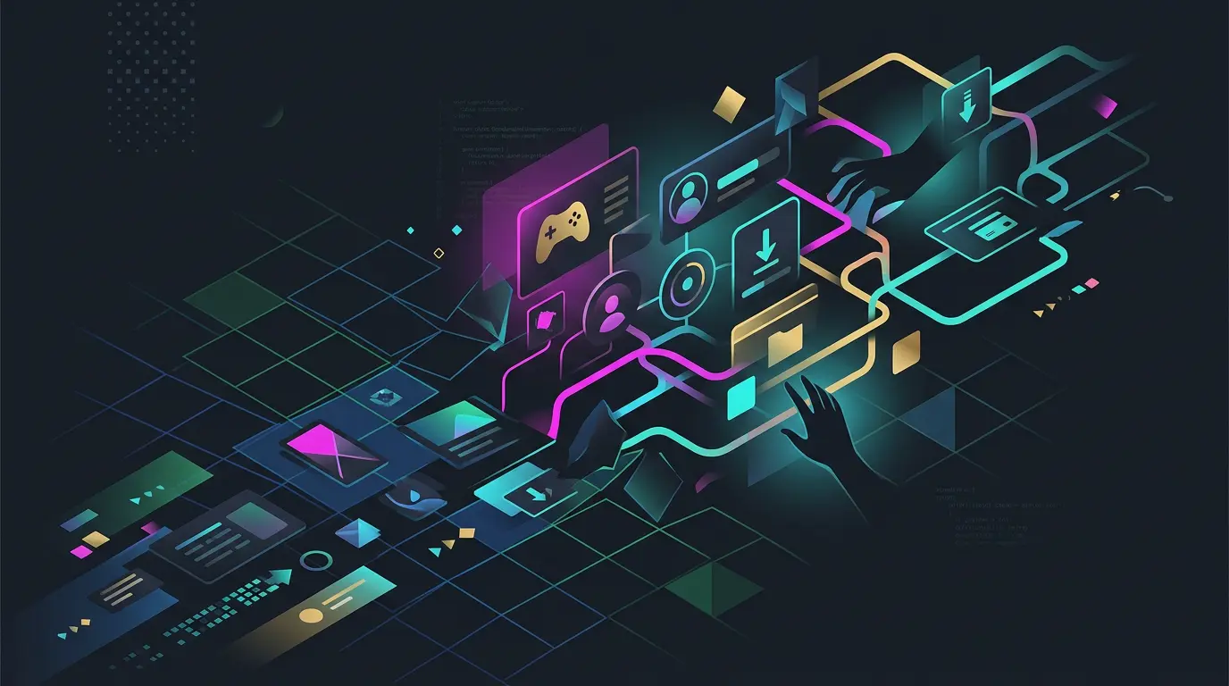 The Grid is Dead: Why This 2D Game Storefront is a UX Rebellion